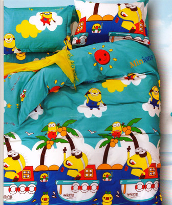 58% OFF on Wrap Cotton Graphic Double Bedsheet