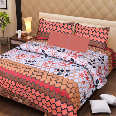 45% OFF on IWS Polycotton Printed Double Bedsheet 1 Bedsheet, 2 Pillow Covers, Multicolor 45% OFF on IWS Polycotton Printed Double Bedsheet 1 Bedsheet, 2 Pillow Covers, Multicolor
