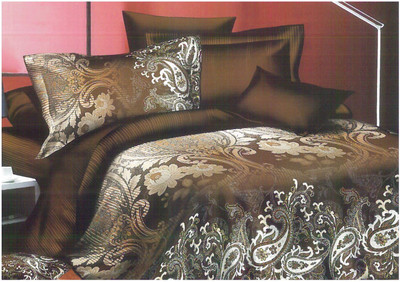 28% OFF on Ross Luxury Living Polyester Graphic Single Bedsheet