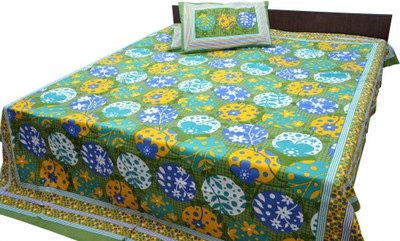 37% OFF on Jaipur Raga Cotton Floral Double Bedsheet 37% OFF on Jaipur Raga Cotton Floral Double Bedsheet