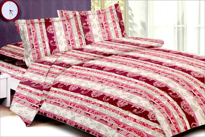 72% OFF on Ahmedabad Cotton Cotton Geometric Double Bedsheet 1 Double Bedsheet, 2 Pillow Covers, Maroon 72% OFF on Ahmedabad Cotton Cotton Geometric Double Bedsheet 1 Double Bedsheet, 2 Pillow Covers, Maroon