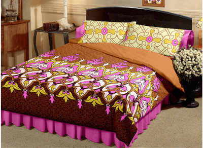 8% OFF on Raymond Cotton Printed Double Bedsheet