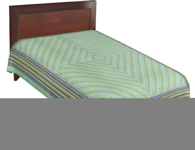 56% OFF on RajLaxmi Cotton Checkered Single Bedsheet 1 Bed Sheet, Multicolor