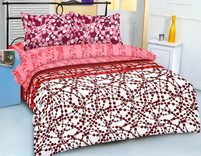 14% OFF on Royal Crust Cotton Printed Double Bedsheet