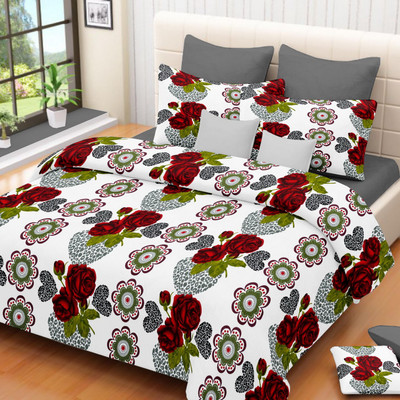 52% OFF on Aneka Cotton Floral Double Bedsheet 1 Bedsheet, 2 Pillow Covers, Multicolor 52% OFF on Aneka Cotton Floral Double Bedsheet 1 Bedsheet, 2 Pillow Covers, Multicolor