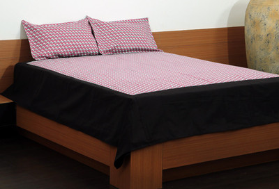 59% OFF on Flazee Cotton Floral King Bedsheet 1 BedSheet, 2Pillow Cover, Pink 59% OFF on Flazee Cotton Floral King Bedsheet 1 BedSheet, 2Pillow Cover, Pink