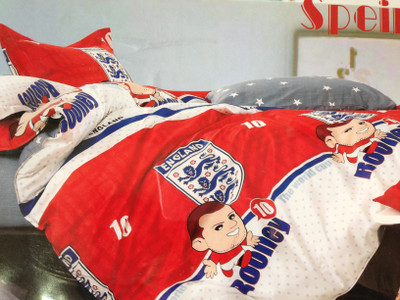 44% OFF on Tima Cotton Abstract Queen sized Double Bedsheet