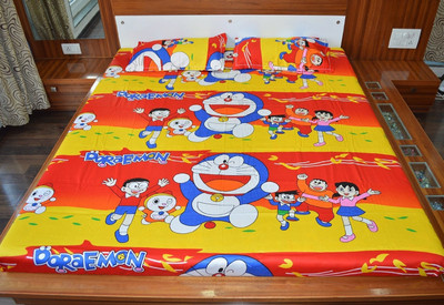 50% OFF on Flemingo Cotton Printed King Bedsheet 1 Bedsheet, 2 Pillow Covers, Red, yellow 50% OFF on Flemingo Cotton Printed King Bedsheet 1 Bedsheet, 2 Pillow Covers, Red, yellow