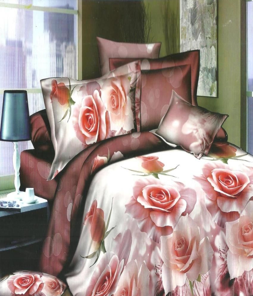 23% OFF on Gk Delhi Cotton Printed Double Bedsheet