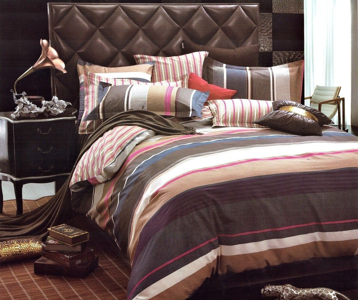 42% OFF on Rago Cotton Striped Double Bedsheet