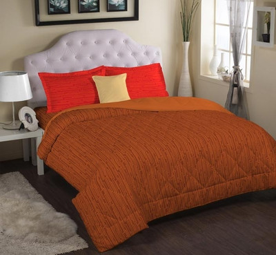 10% OFF on Portico New York Cotton Abstract King Bedsheet 1 Bedsheet, 2 Pillow Covers, Brown 10% OFF on Portico New York Cotton Abstract King Bedsheet 1 Bedsheet, 2 Pillow Covers, Brown