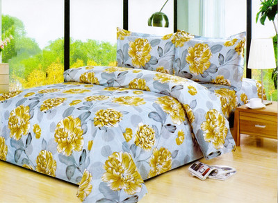 66% OFF on Groovy Polycotton Printed Double Bedsheet