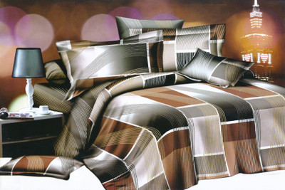 20% OFF on New Castle Cotton Printed Single Bedsheet