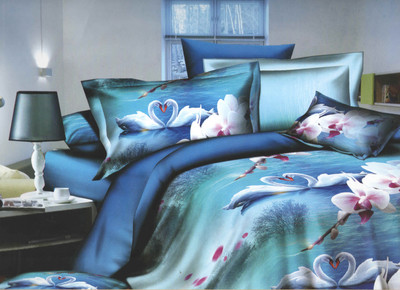 41% OFF on Aarco Polycotton Floral Double Bedsheet