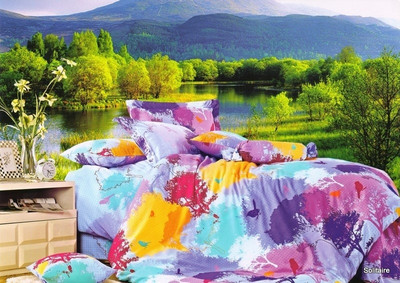 60% OFF on Vrinda Cotton Printed Double Bedsheet