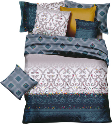 20% OFF on New Castle Cotton Printed Single Bedsheet