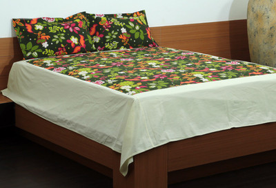 59% OFF on Flazee Cotton Floral King Bedsheet 1 BedSheet, 2Pillow Cover, Multicolor 59% OFF on Flazee Cotton Floral King Bedsheet 1 BedSheet, 2Pillow Cover, Multicolor