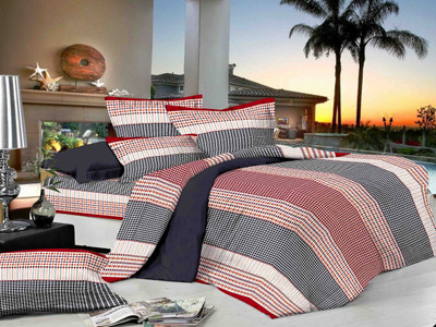 56% OFF on Lali Prints Cotton Floral Single Bedsheet 1 Bedsheet, Grey