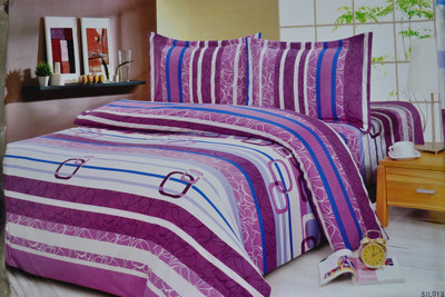 30% OFF on Style n Comfort Polycotton Printed Double Bedsheet Double Bedsheet, Two Pillow Covers, Multicolor