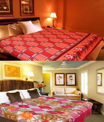 46% OFF on Christy's Collection Floral Double Fitted Bedsheet