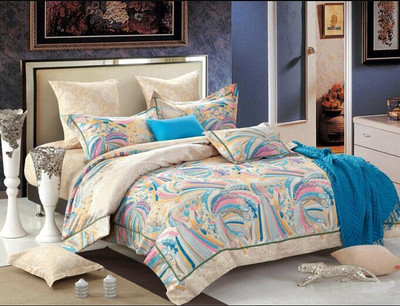 26% OFF on Zigma collections Cotton Printed King Bedsheet