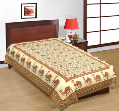 79% OFF on Shop Rajasthan Cotton Animal Single Bedsheet
