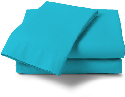 25% OFF on Misr Cotton Solid Single Bedsheet