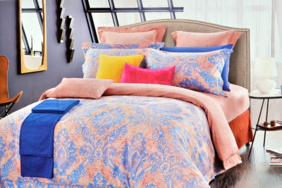 50% OFF on Valtellina Cotton Printed Double King Bedsheet 50% OFF on Valtellina Cotton Printed Double King Bedsheet