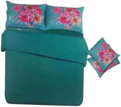 60% OFF on By Briana Cotton Printed Double King Bedsheet