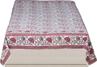 14% OFF on Rama Cotton Floral Single Bedsheet