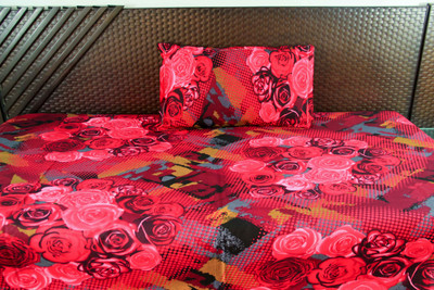 40% OFF on Ramabhakta Cotton Printed Single Bedsheet
