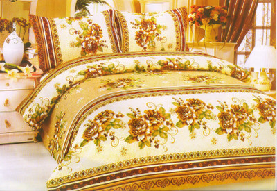 68% OFF on Z Decor Polycotton Floral Double Bedsheet