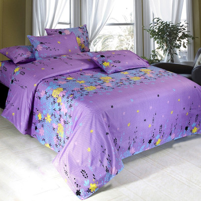 37% OFF on Vertex Polyester Floral Double Bedsheet 37% OFF on Vertex Polyester Floral Double Bedsheet