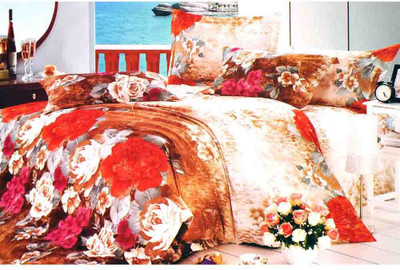 62% OFF on Sapphire Polycotton Floral Double Fitted Bedsheet 62% OFF on Sapphire Polycotton Floral Double Fitted Bedsheet