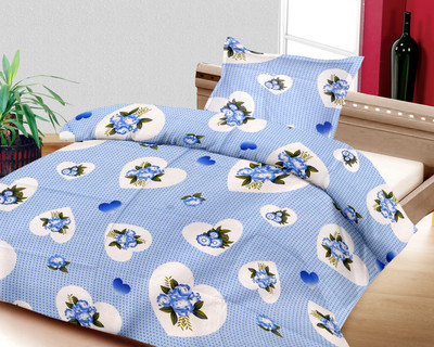 37% OFF on Caps Cotton Self Design Single Bedsheet