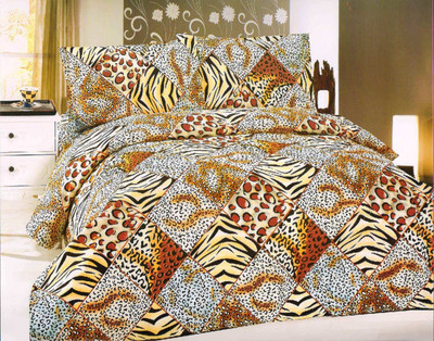 60% OFF on Ellis Cotton Printed Double Bedsheet