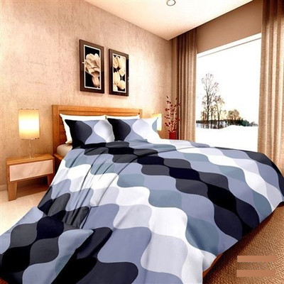 50% OFF on Aalidhra Techtex Cotton Printed Double Bedsheet