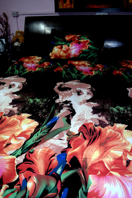 24% OFF on Rajasthani Decor Cotton Printed Single Bedsheet