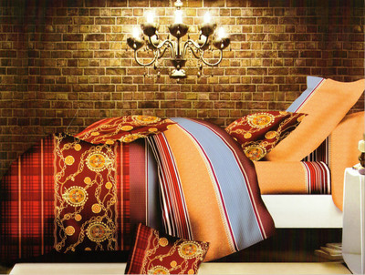 70% OFF on Rose Petal Polyester Paisley Queen, Double Bedsheet