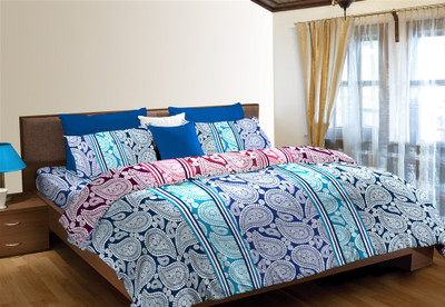 10% OFF on Stellar Home USA Cotton Printed Double Bedsheet 1 Bed Sheet, 2 Pillow Covers, Multi Colour 10% OFF on Stellar Home USA Cotton Printed Double Bedsheet 1 Bed Sheet, 2 Pillow Covers, Multi Colour