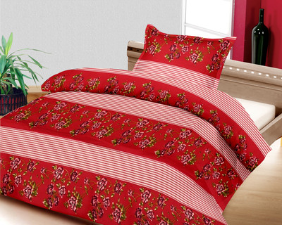 37% OFF on Caps Cotton Self Design Single Bedsheet