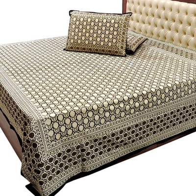52% OFF on Little India Cotton Double Bed Cover