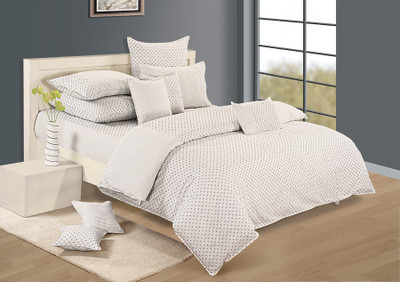 30% OFF on Swayam Cotton Floral Double Bedsheet