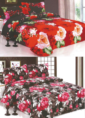 28% OFF on NE Cotton Floral Double Fitted Bedsheet 28% OFF on NE Cotton Floral Double Fitted Bedsheet