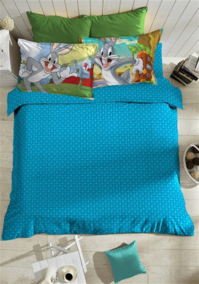 Portico New York Cotton Printed Single Bedsheet 1 Bed Sheet, 1 Pillow Covers, Multicolor Portico New York Cotton Printed Single Bedsheet 1 Bed Sheet, 1 Pillow Covers, Multicolor