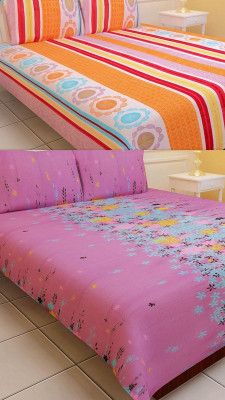 52% OFF on Shopgrab Polycotton Floral Double Bedsheet 52% OFF on Shopgrab Polycotton Floral Double Bedsheet