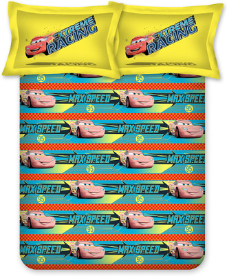 38% OFF on Bombay Dyeing Cotton Printed Single Bedsheet