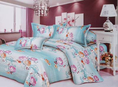 65% OFF on Urban Style Polycotton Floral Double Bedsheet
