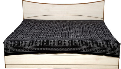 20% OFF on Rama Cotton Abstract Double Bedsheet