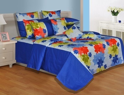 33% OFF on Inez Cotton Floral Double Bedsheet 1 Double Bedsheet, 2 Pillow Covers, Multicolor 33% OFF on Inez Cotton Floral Double Bedsheet 1 Double Bedsheet, 2 Pillow Covers, Multicolor